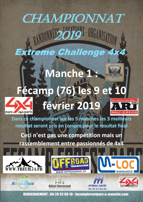 extreme 4x4 - Challenge Fécamp 2019