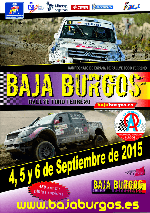 4x4 competition - Baja Burgos poster