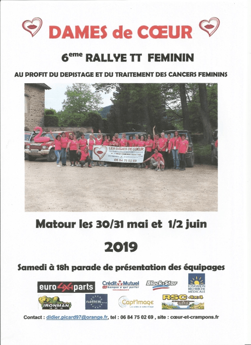 rally 4x4 - Dames de Coeur 2019
