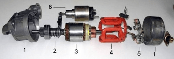 4x4 Mechanics - Electrical: starter motor