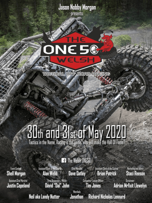 4X4 extreme - The Welsh ONE50 - 2020