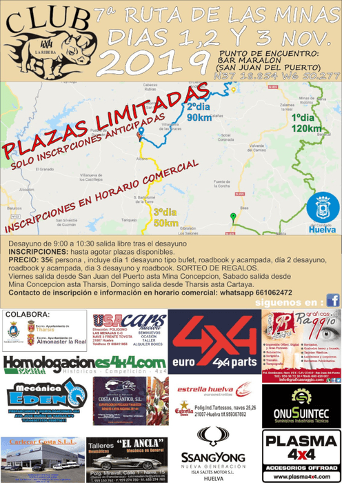 ruta 4x4 - Ruta de las Minas 2019