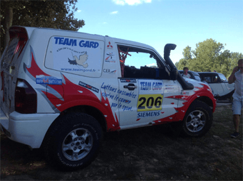 Mitsubishi Team Gard-Mouchon - Africa Eco Race 201