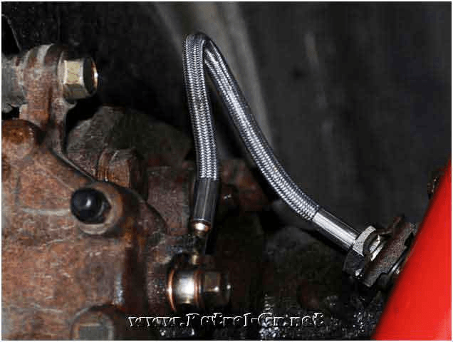 4x4 mechanics - Aviation-style braided brake hoses