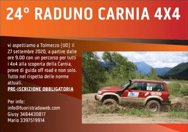 4x4 meeting - Raduno Carnia 2020