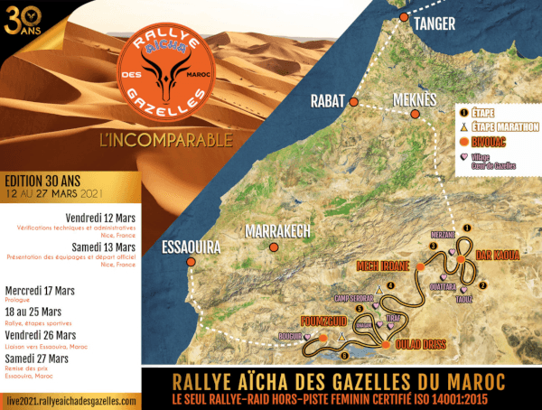 rallye 4x4 - Rallye Aïcha des Gazelles 2021