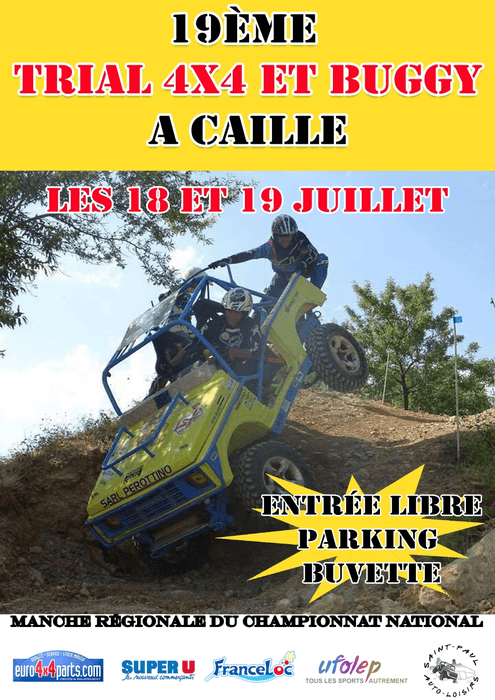 4x4 trial - Caille 2015