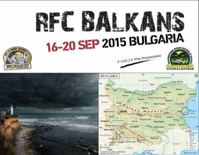 Compétition 4x4 - RFC Balkans 2015