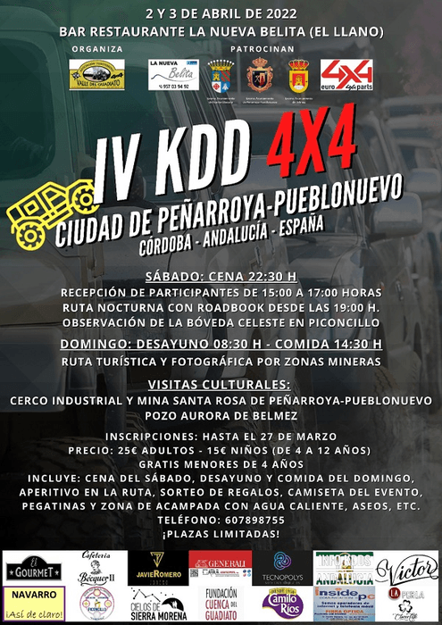 4x4 meeting - IV KDD Ciudad de Peñarroya 2022