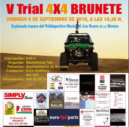Trial 4x4 - Brunete 2015