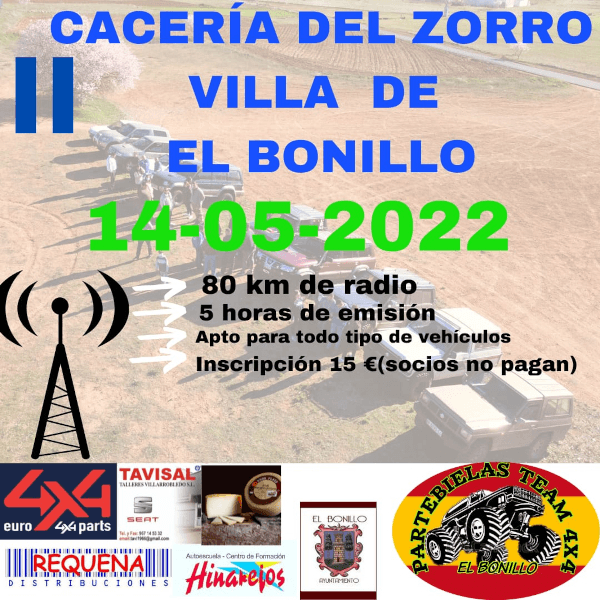 competición 4x4 - Cacería del Zorro 2022