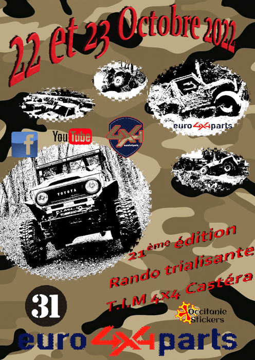 rasso 4x4 - Rando TIM 4x4 Castéra 2022