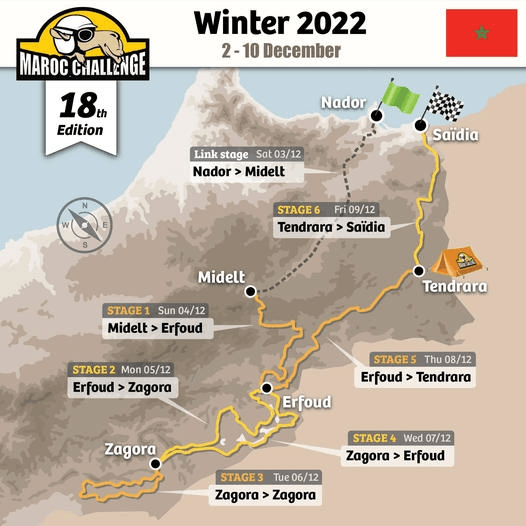 compétition 4x4 - Maroc Challenge WE 2022