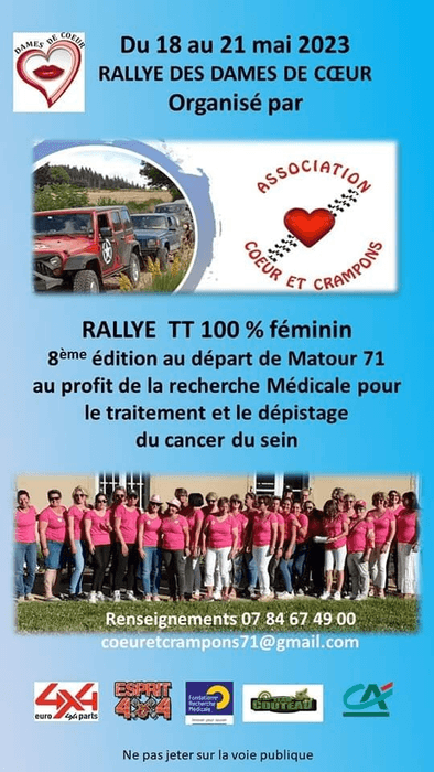 4x4 rallye - Dames de Coeur 2023