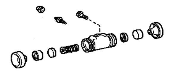 freinage cylindre roue
