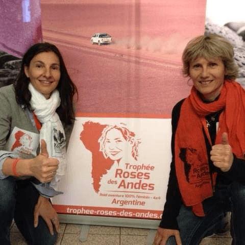 Trophée Roses des Andes 2015 - Pascale et Noelle