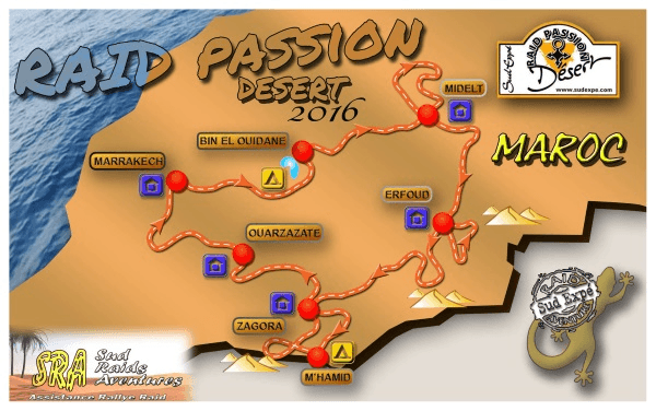 viaje 4x4 - Raid Passion Désert