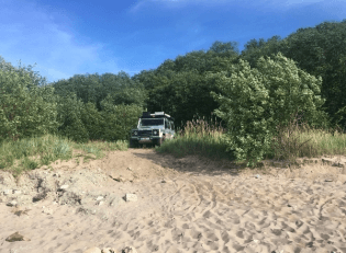 4x4 travel - Back to bivouac