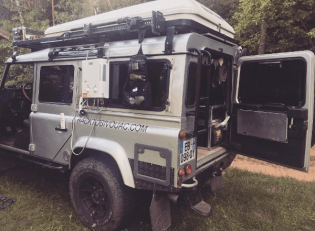 4x4 travel - Back to bivouac