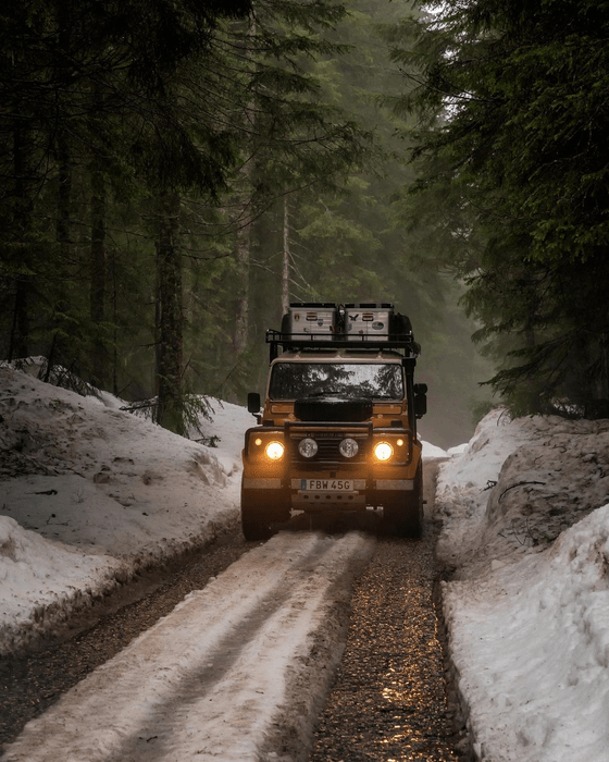 voyage 4x4 - Us and the Landy
