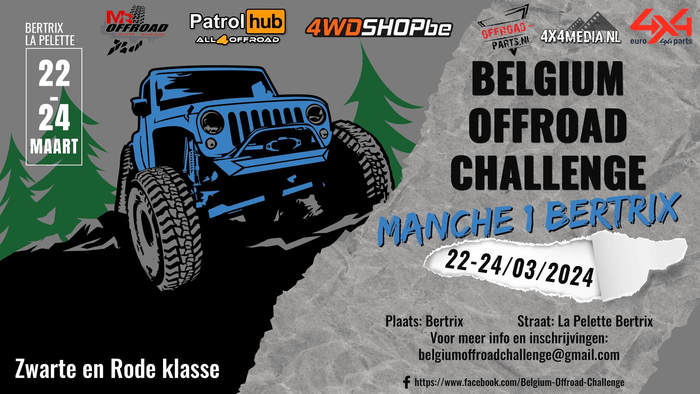 4x4 competition - Belgium Offroad Challenge 2024