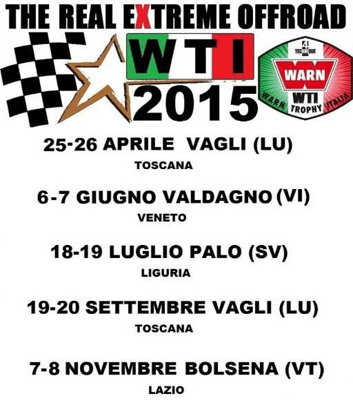 Competición 4x4 - WTI Italia 2015