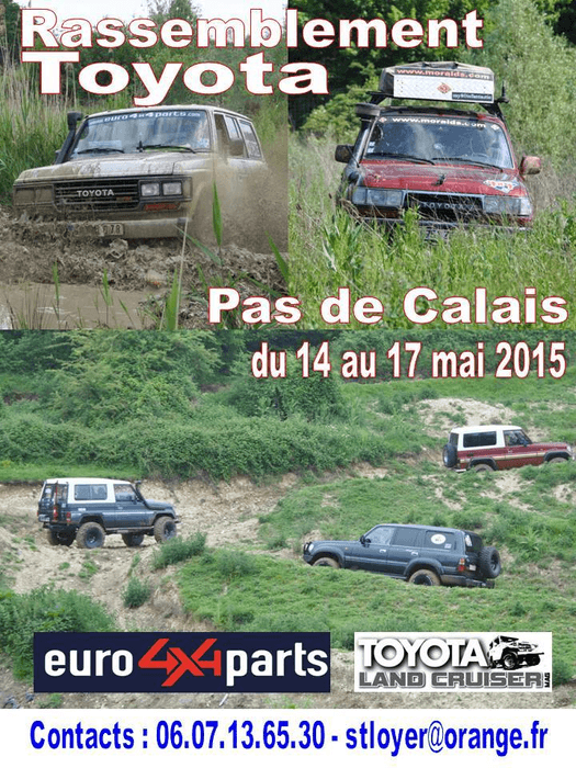 4x4 meeting - Toyota Pas de Calais 2015