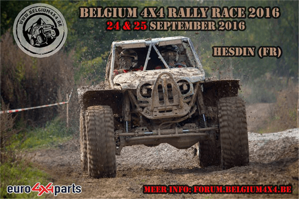 4x4 competition - Belgium Rally Race 2016