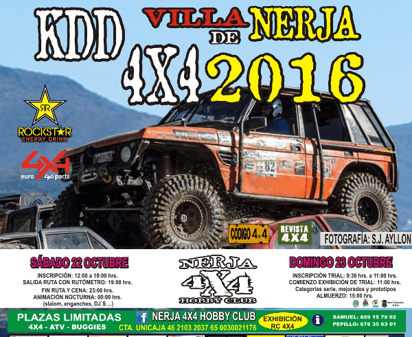 4x4 meeting - KDD Villa de Nerja 2016