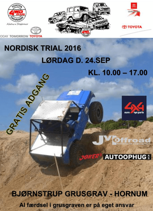 compétition 4x4 - Nordic Trial Open 2016