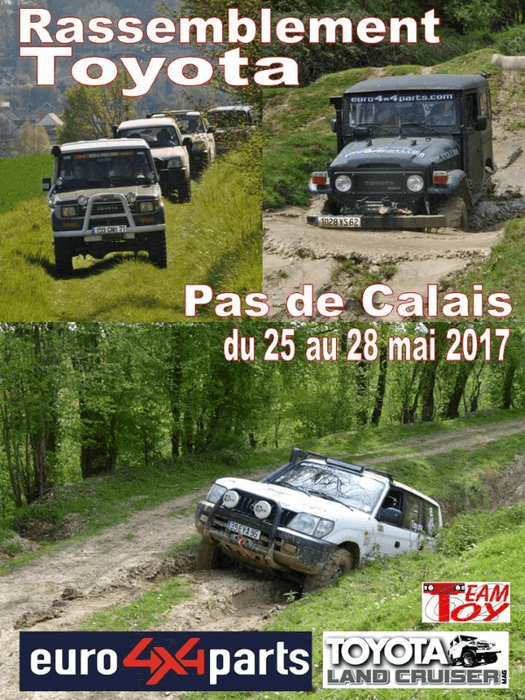 4x4 meeting - Toyota Pas de Calais 2017