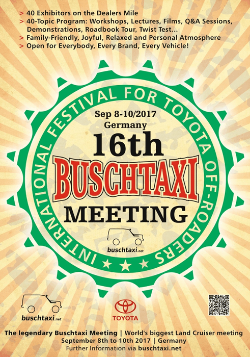 quedada 4x4 - Buschtaxi Treffen 2017