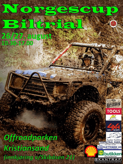 compétition 4x4 - Norgescup Biltrial 2017