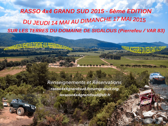 Rasso 4x4 - Grand Sud 2015