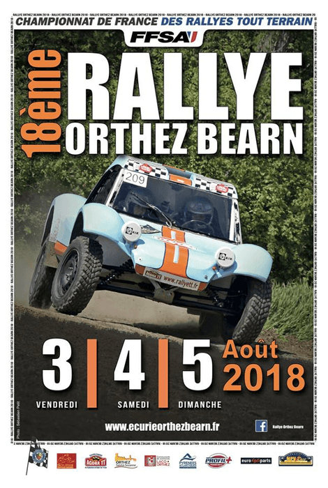 rally 4x4  - Orthez Béarn 2018