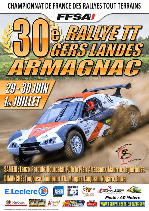 4x4 rally - Gers Armagnac 2018