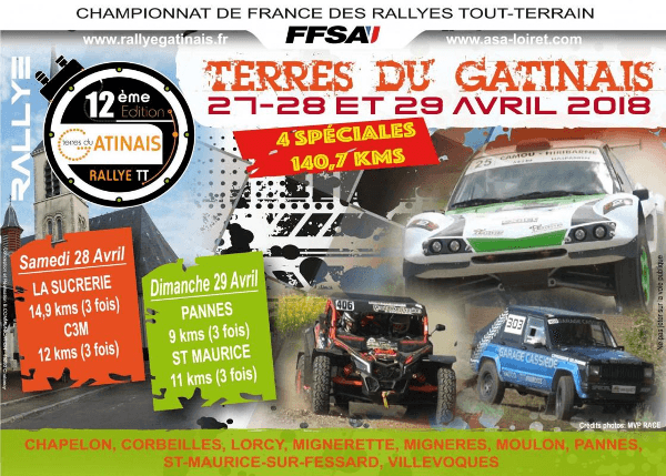 4x4 rally - Terres du Gatinais 2018