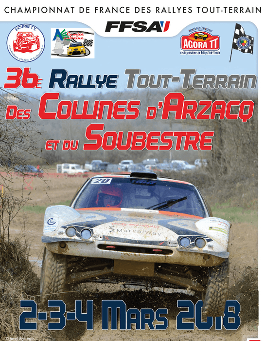 4x4 rally - Collines Arzacq 2018