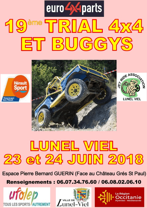 trial 4x4 - Lunel 2018