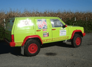 French 4x4 Rally-Jeep Cherokee