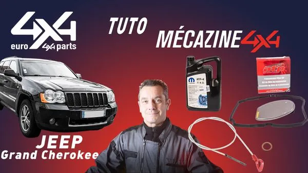 Jeep Grand Cherokee - Vidange de Boite Automatique en “Full Flush