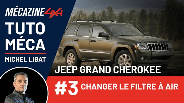 Vignette de l'article : Changement filtre à air sur Jeep Grand Cherokee