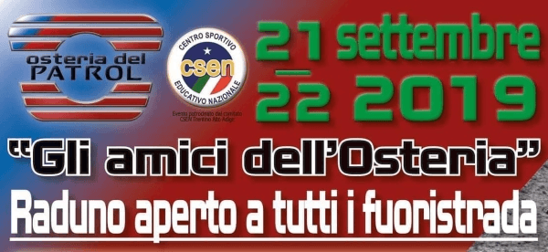 Vignette de l'article : Raduno Gli Amici dell'Osteria 2019