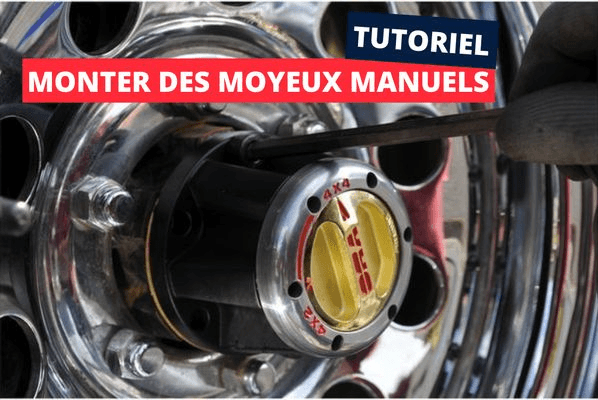 Montage moyeux manuels sur Nissan Y61