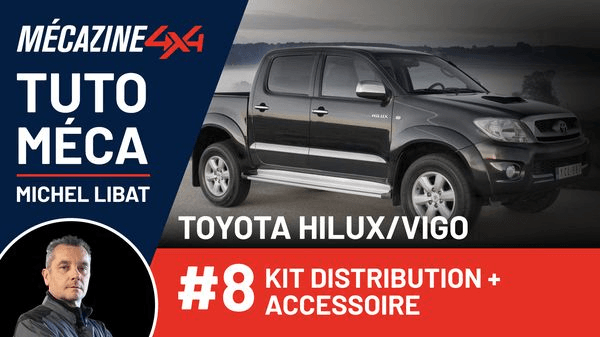 Correa de distribución del Toyota Hilux Vigo