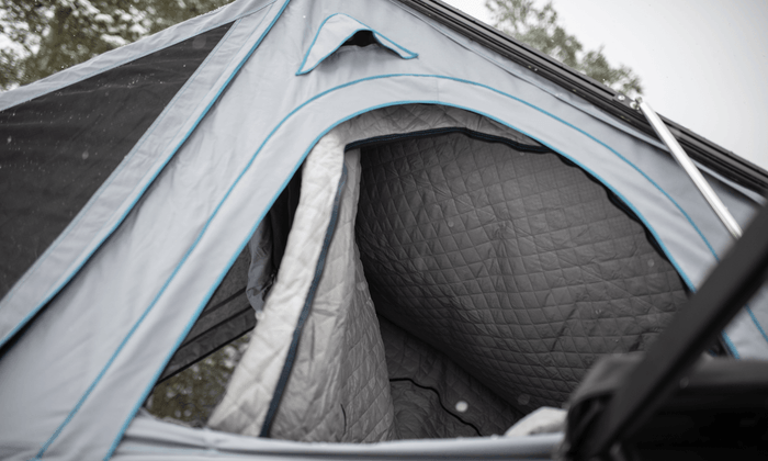 Roof tent insulation kits