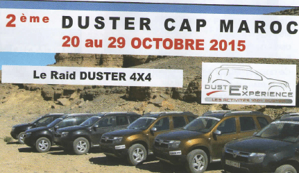 Vignette de l'article : Duster Cap Maroc 2015