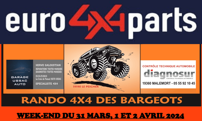 4x4 meeting - Rando des Bargeots 2024