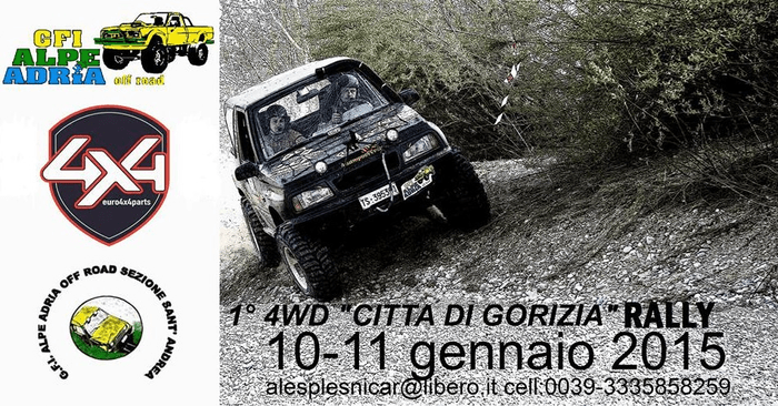 Vignette de l'article : Rallye 4 WD Città di Gorizia