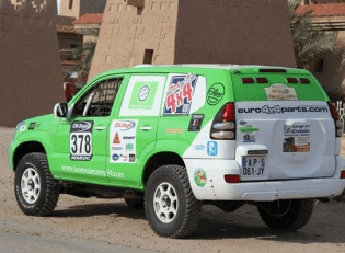 Toyota KDJ 120 - Rally Oilibya 2015